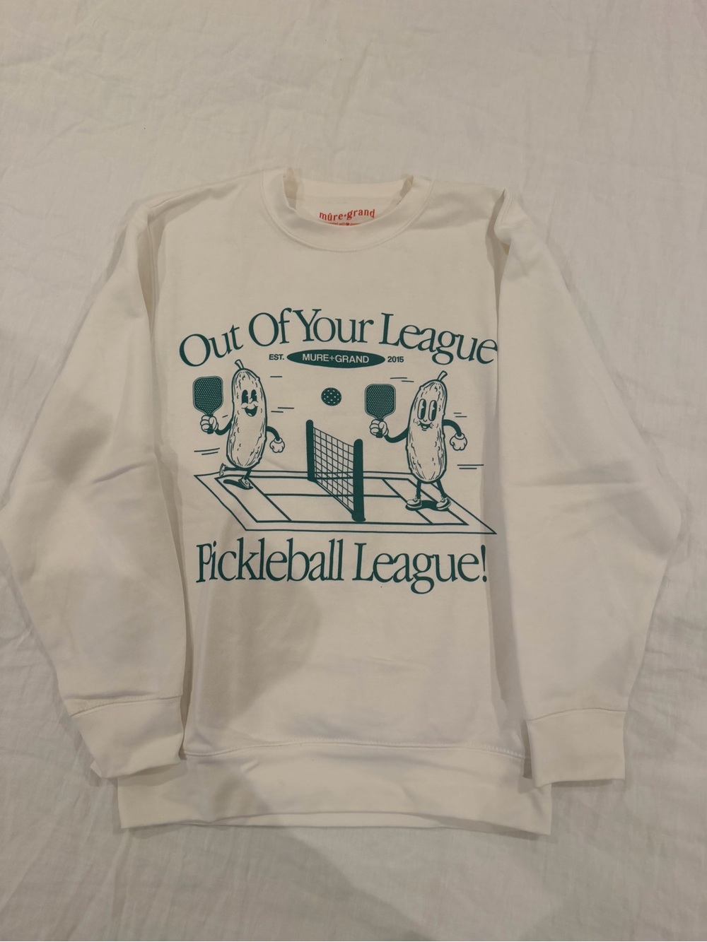 "Out Of Your League" Pickleball Crewneck